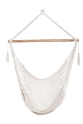 Deluxe Cotton Rope Chair Hammock - JUST Hammocks